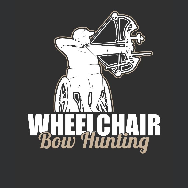 Bogenjagd Bogenjäger Rollstuhl
