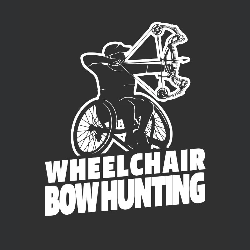 Bogenjagd Bogenjäger Rollstuhl