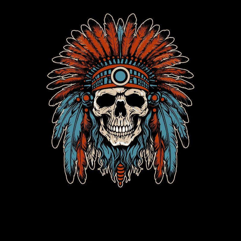 Indigenous Skull Skull