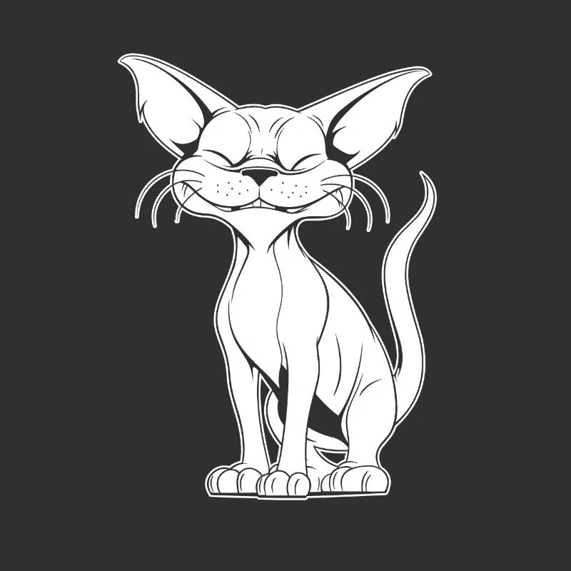 Sourire de chat Sphynx