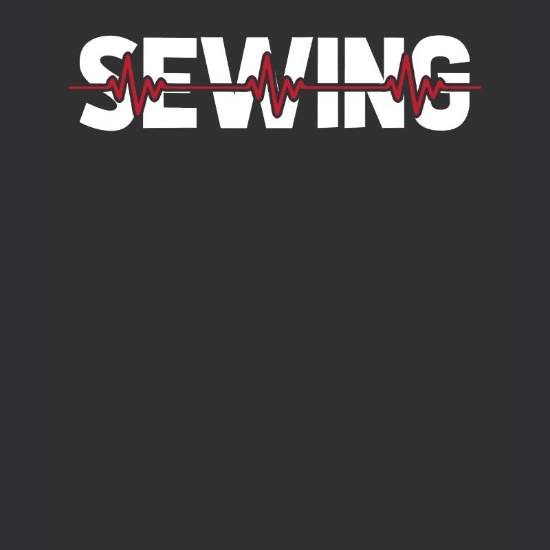 Sewing Sewing Machine ECG Heartbeat