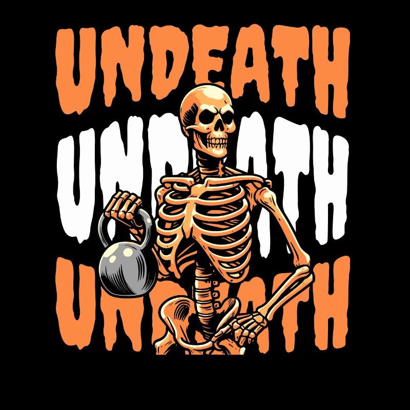 Kettlebell Skeleton Undeath