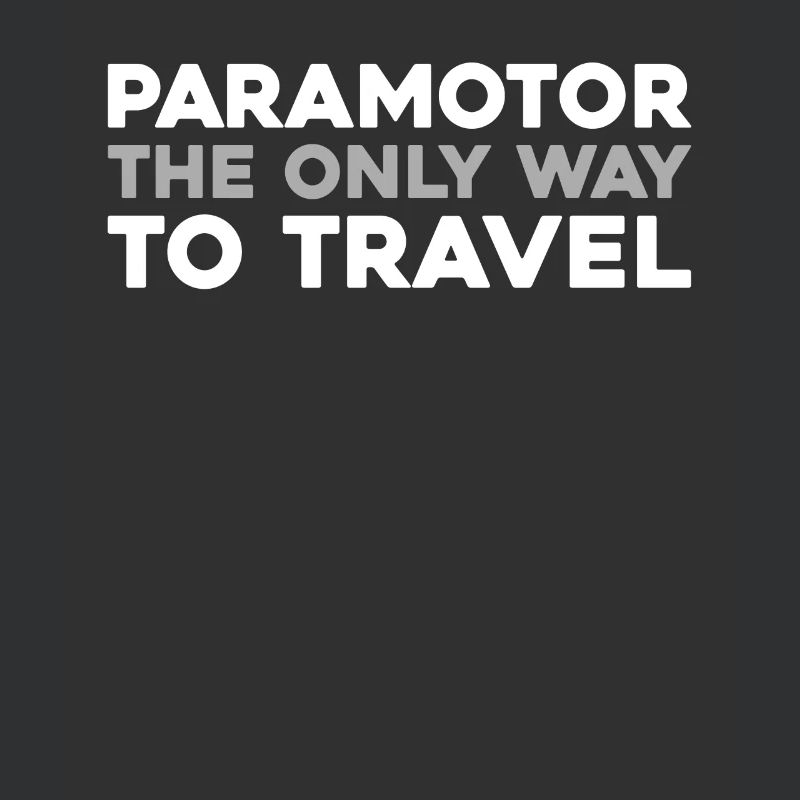 Paramotor paragliding