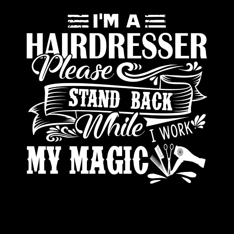 Friseur Ich bin ein Friseur