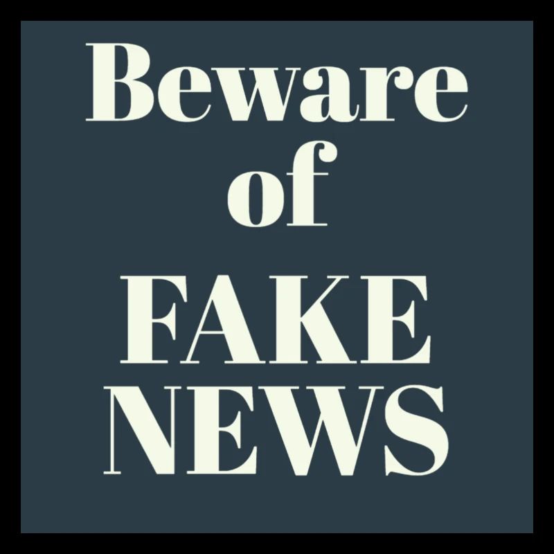 FAKE NEWS Conception de texte