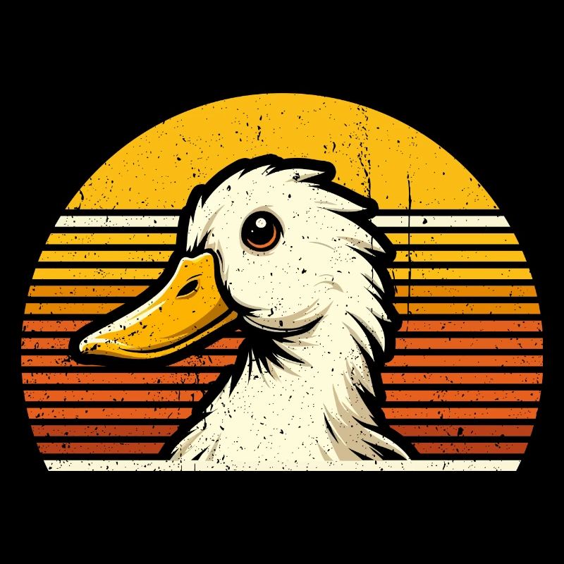 Coole Enten - Retro Vintage