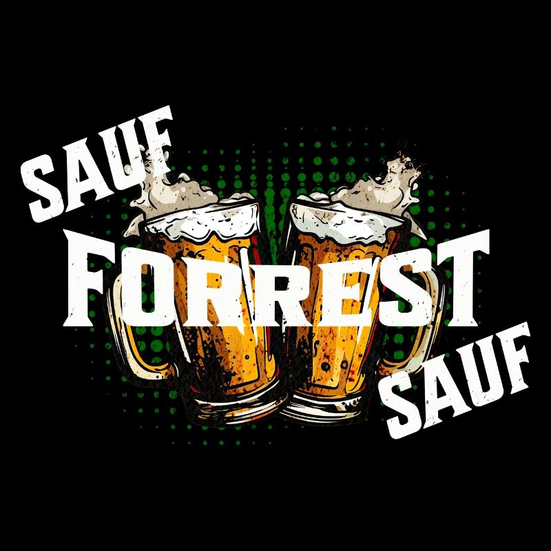 Bier sauf Forrest sauf