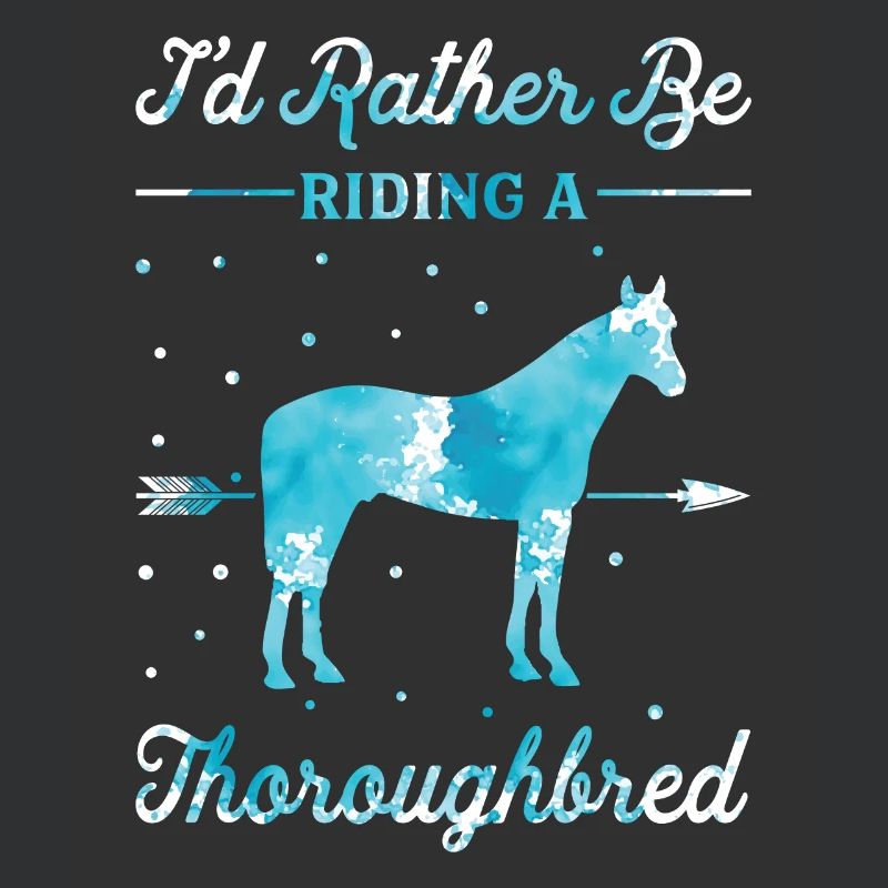 Reiten Eines Vollblutpferdes