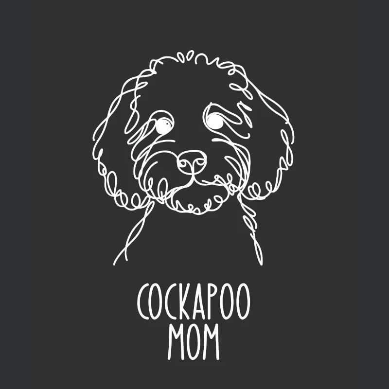 Maman au trait - Cockapoo
