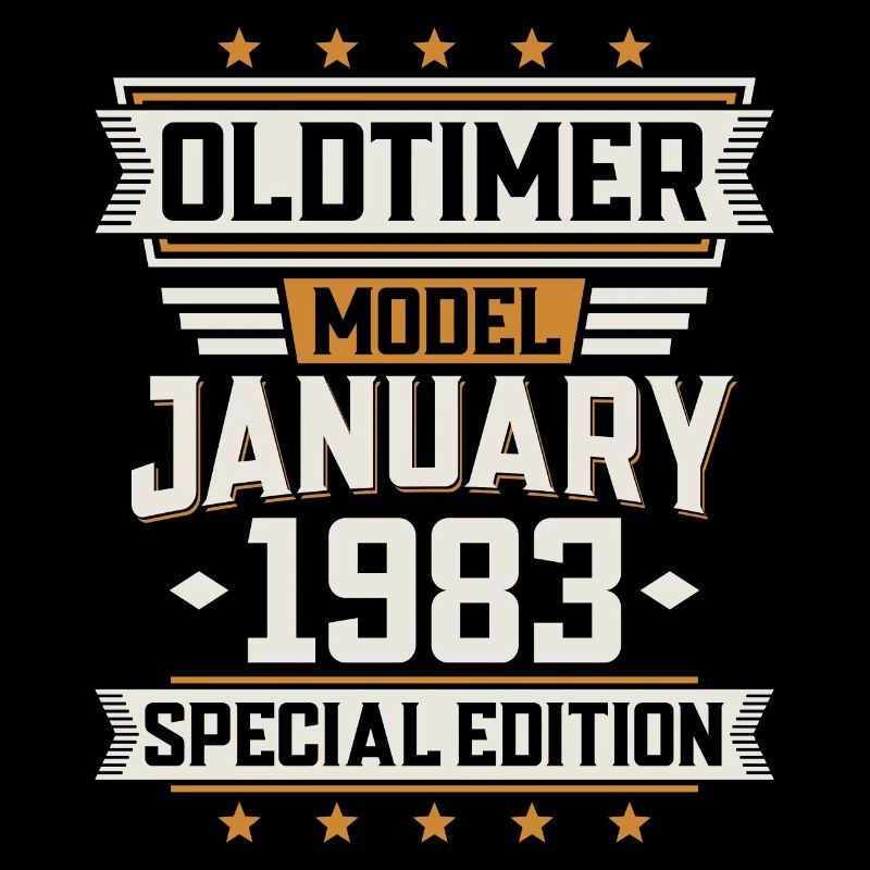 Janvier Année 1983 Année de construction Oldtimer Anniversaire