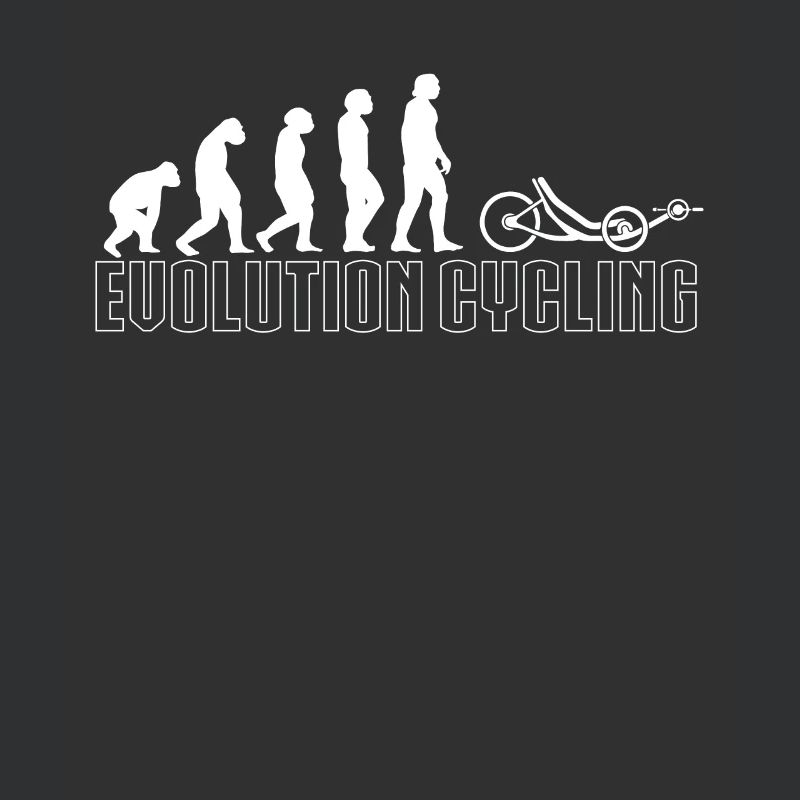 Evolution Liegerad Shirt Geschenk