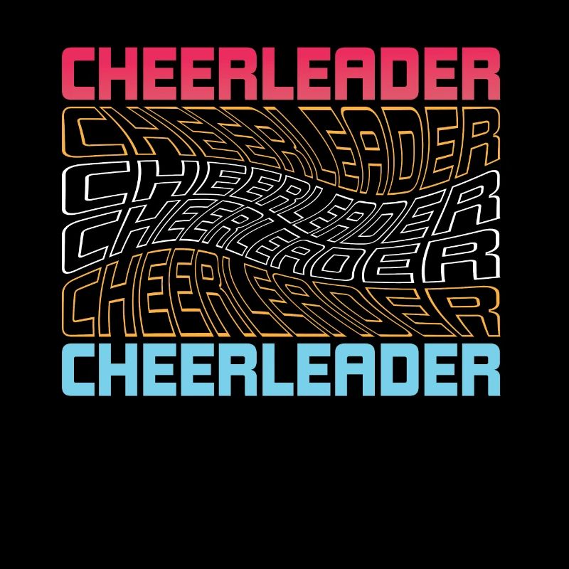 Cheerleader Shirt Spruch Geschenk