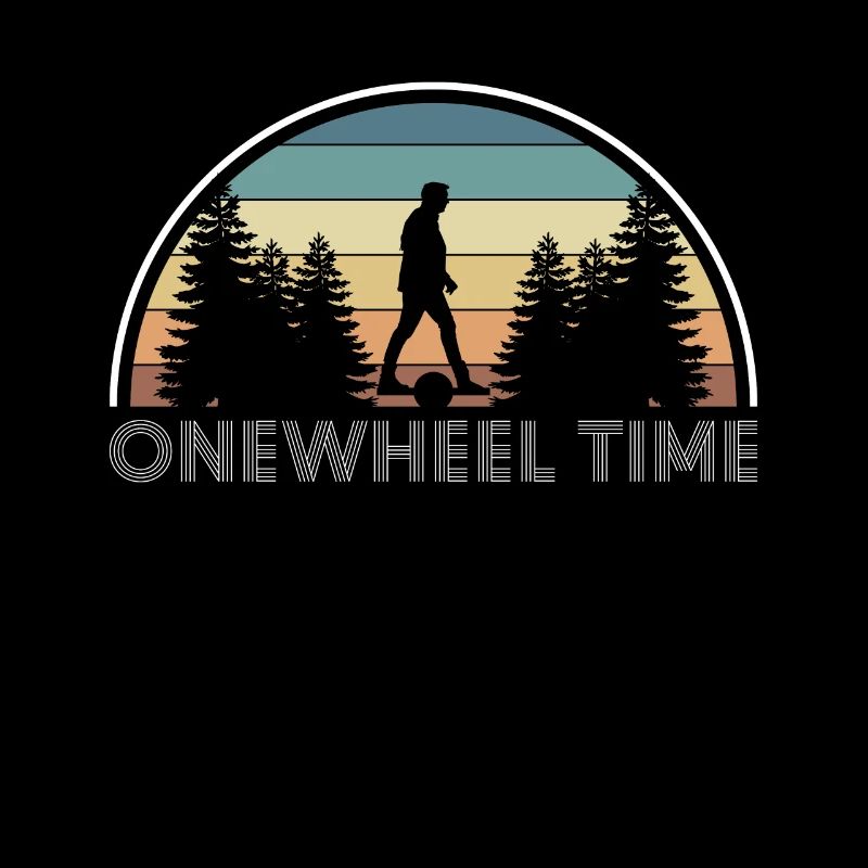 Onewheel Time Shirt Vintage Retro Gift