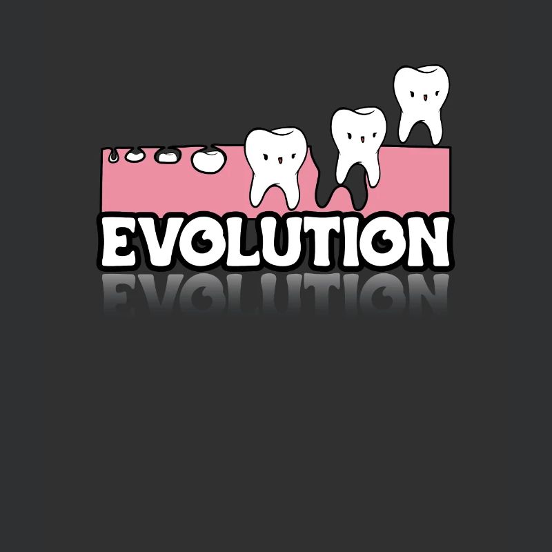 Evolution Zahnarzt Shirt Geschenk