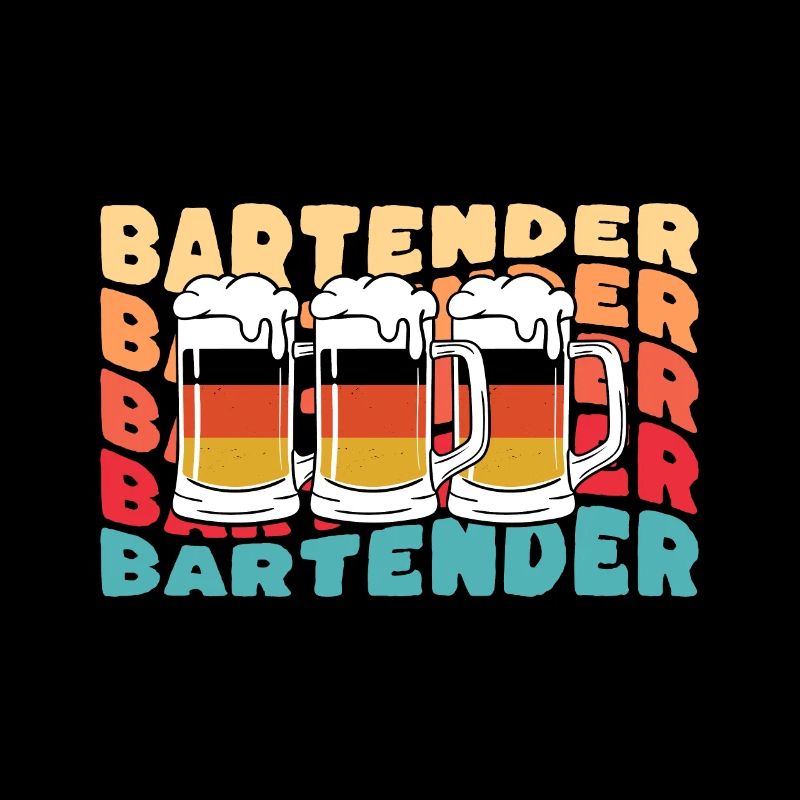 Bartender Bartender Shirt Gift Vintage