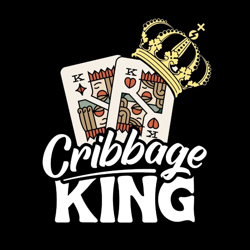 Cribbage King Shirt Geschenk