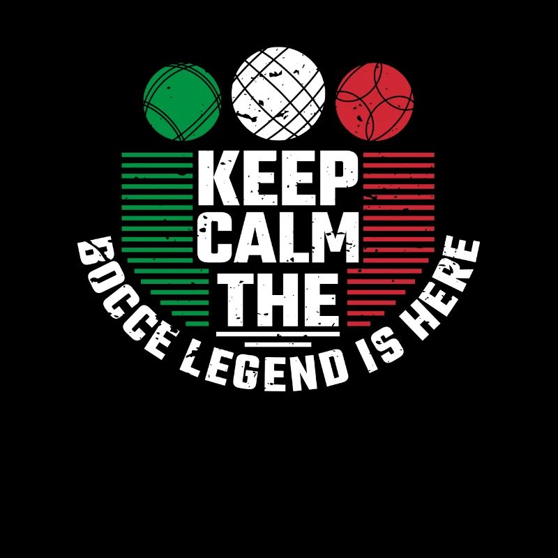 Keep Calm The Bocce Legend Is Here Shirt