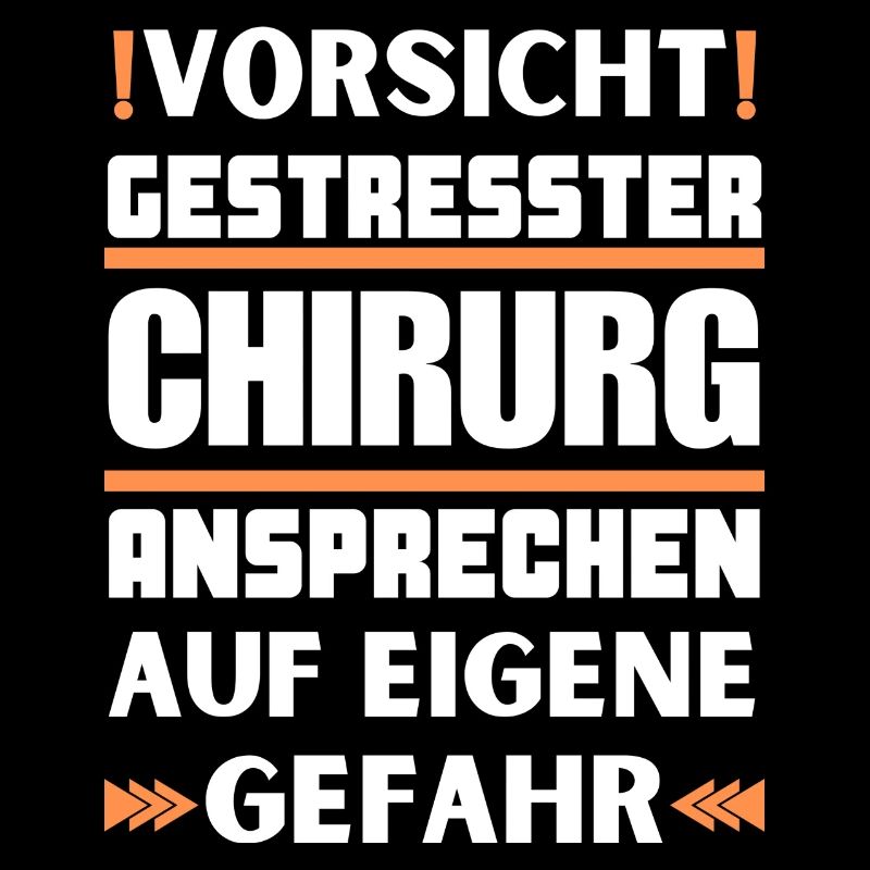 Gestresster Chirurg nicht ansprechen!