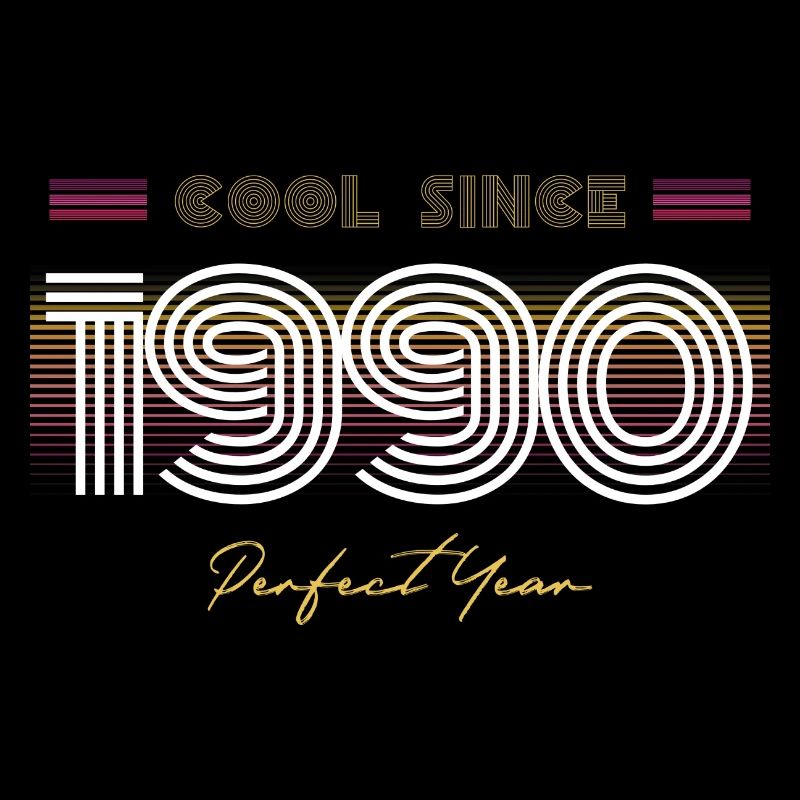 Geburtstag Cool seit 1990