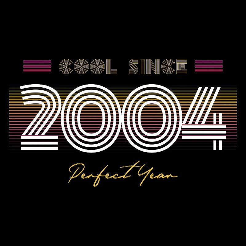Geburtstag Cool seit 2004