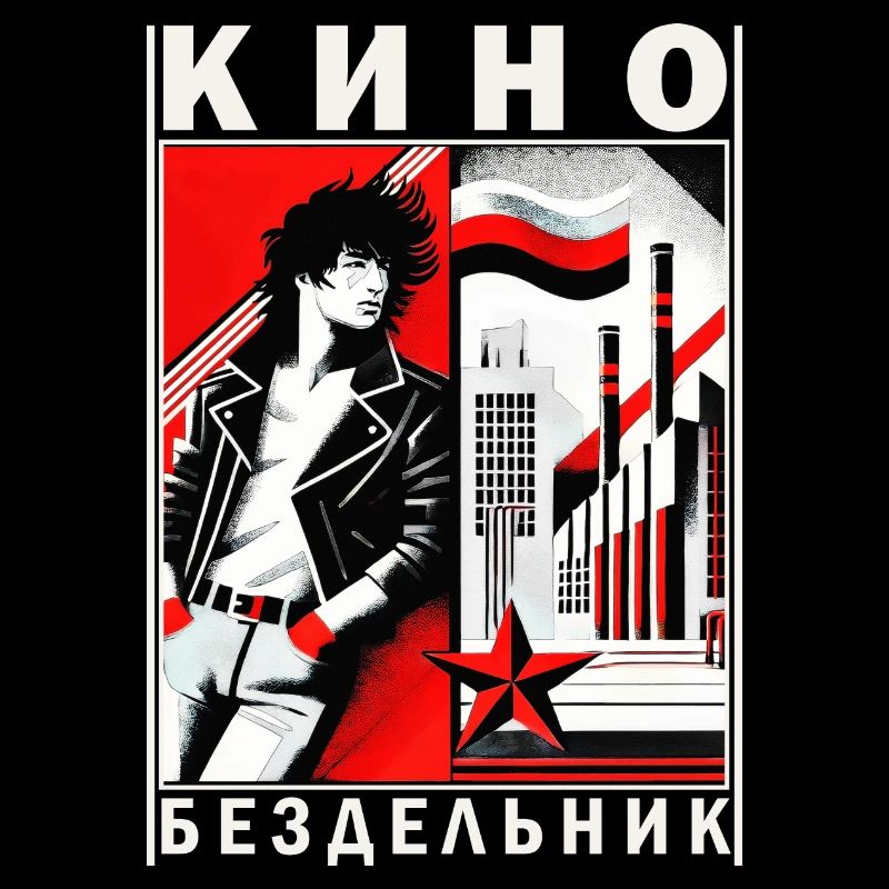 Kino (Кино) / Viktor Tsoï (Виктор Цой) Texte blanc
