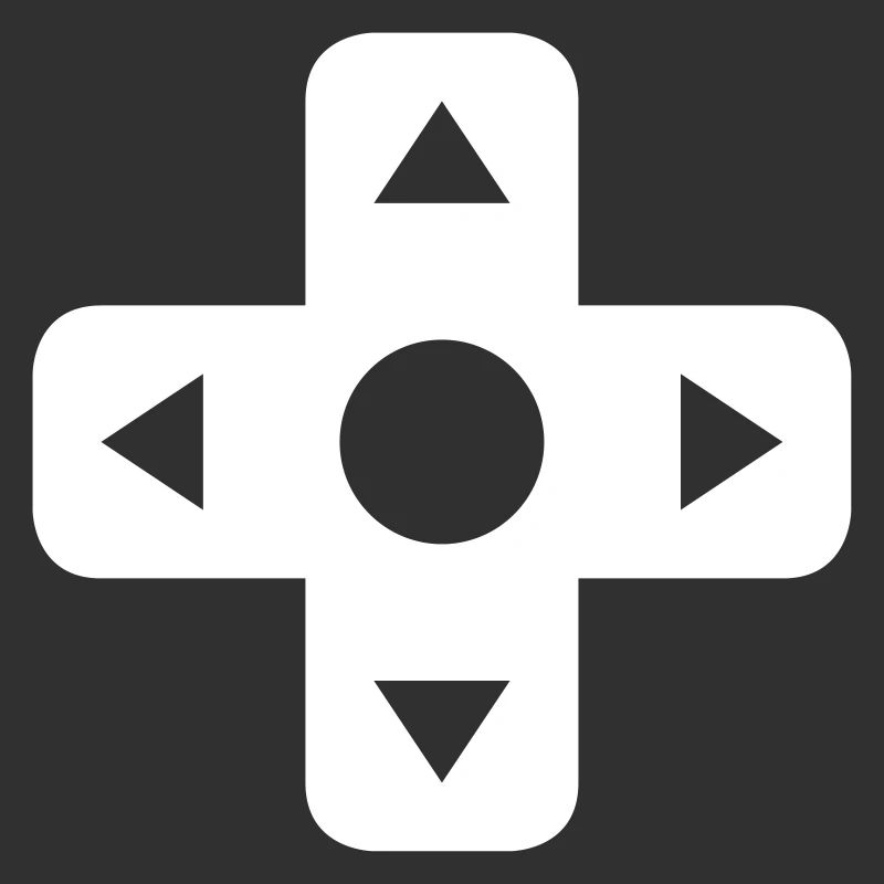 Control panel on a controller for video games