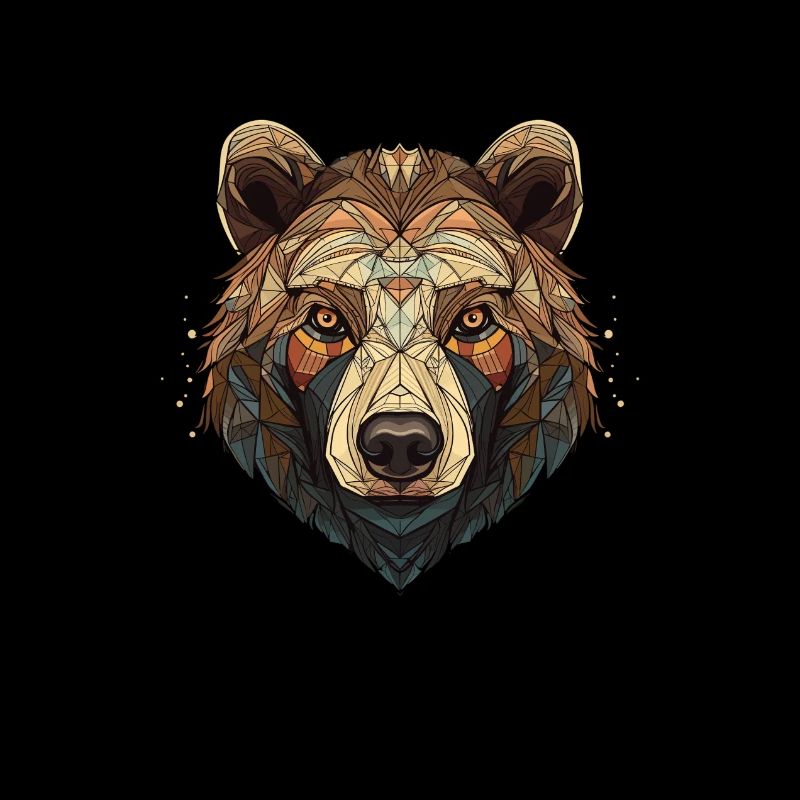 Polygon Brown Bear