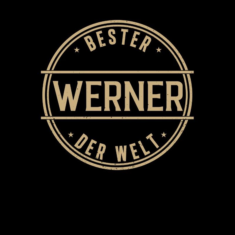 Bester Werner Der Welt Funny Men's Name