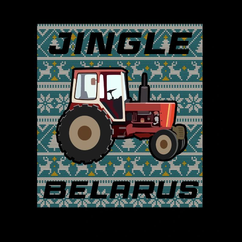 Tractor Sweater Christmas