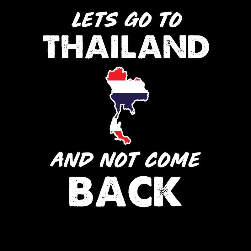 Drapeau thaïlandais thaïlandais thaïlandais femmes hommes