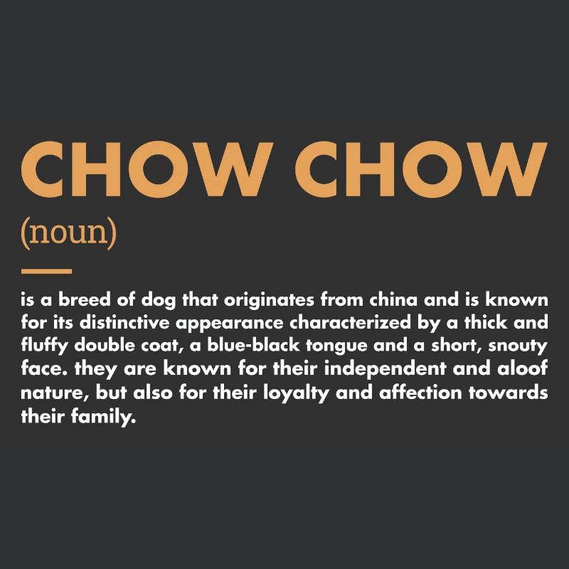 Chow Chow Definition