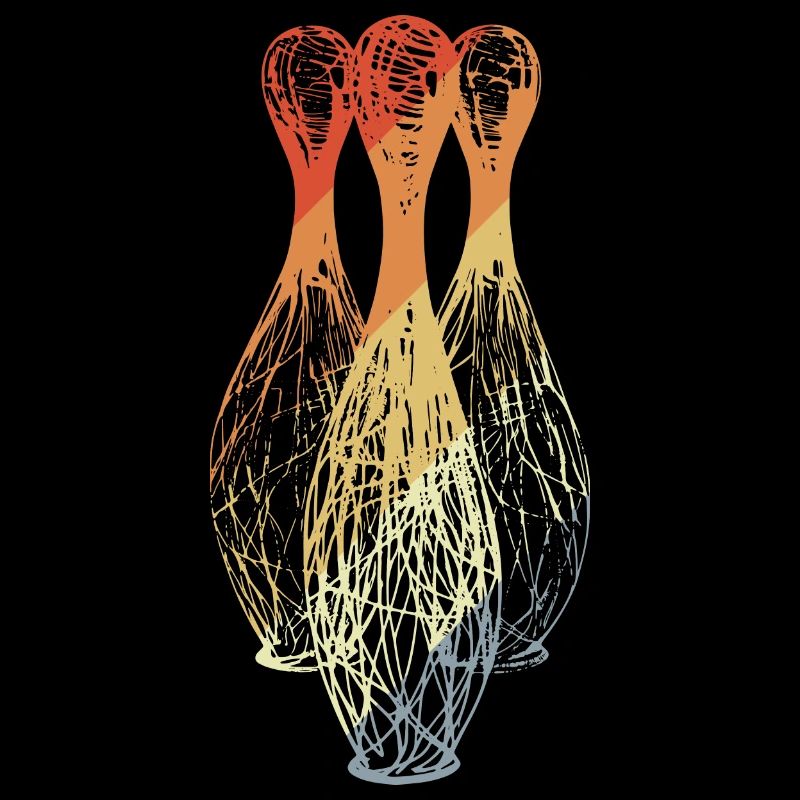 Bowling Pins Sketch