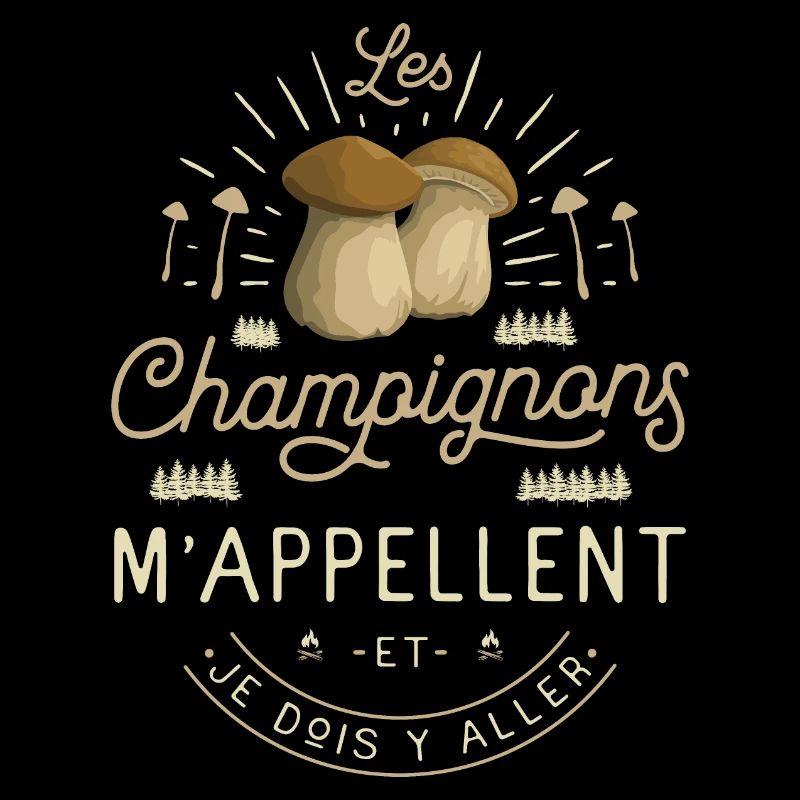 Champignon Cueillette Ramasseur De Champignons