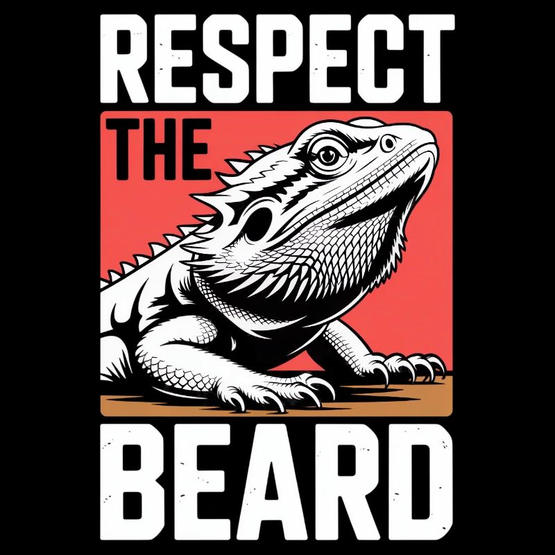 Respect the Beard! Bartagame Reptil Terraristik