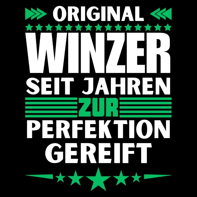 Zur Perfektion gereifter Winzer
