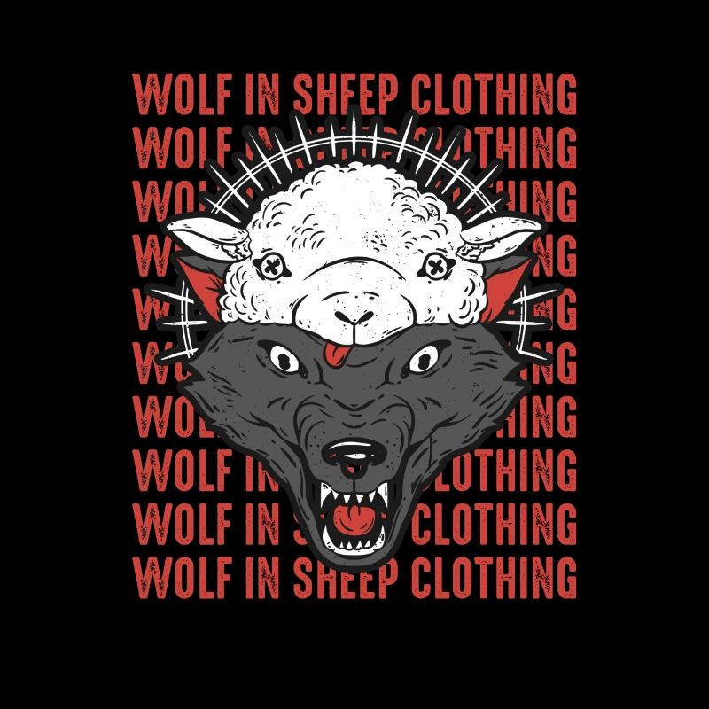 Wolf in Sheep's Clothing, Wolves, Shame, Gift Idea
