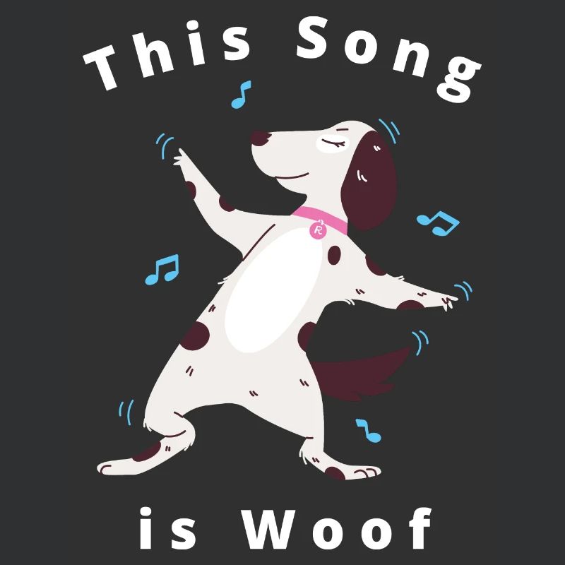 Conception drôle mignonne de crabot de danse