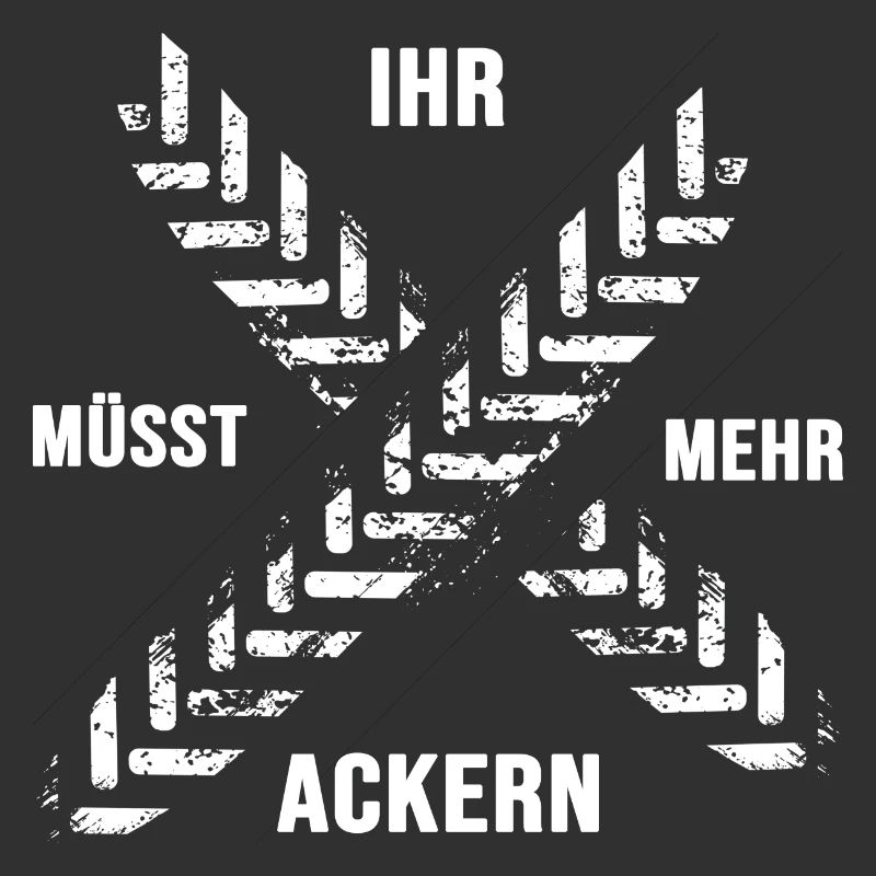 Traktor Traktorfahrer Schlepper "Acker ackern"