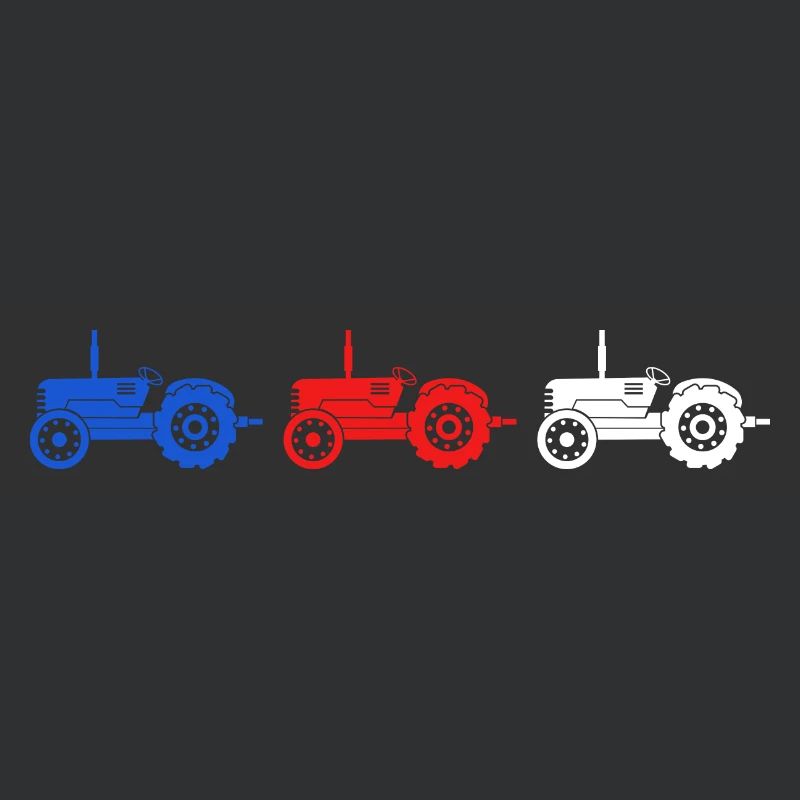 Traktorfahrer Traktor-oldie regelt Ernte Erntezeit