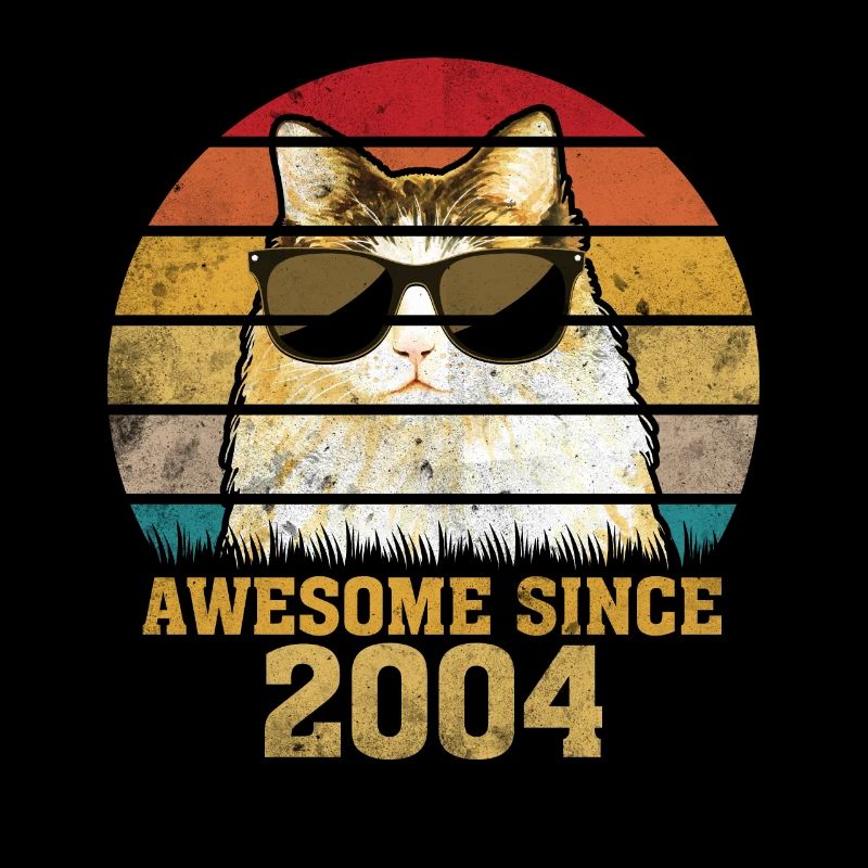 16e anniversaire 2004 cadeau drôle de chat