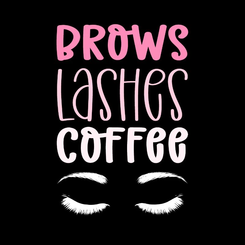 Cils des sourcils café. Microblading