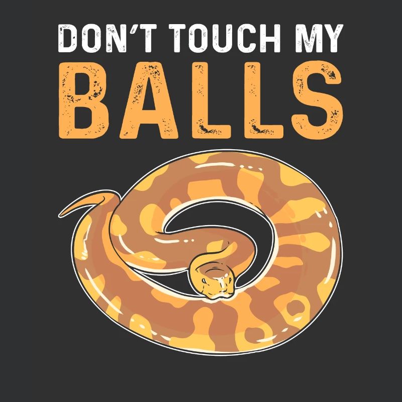Berühren Sie Nicht Meine Eier. Königliche Python