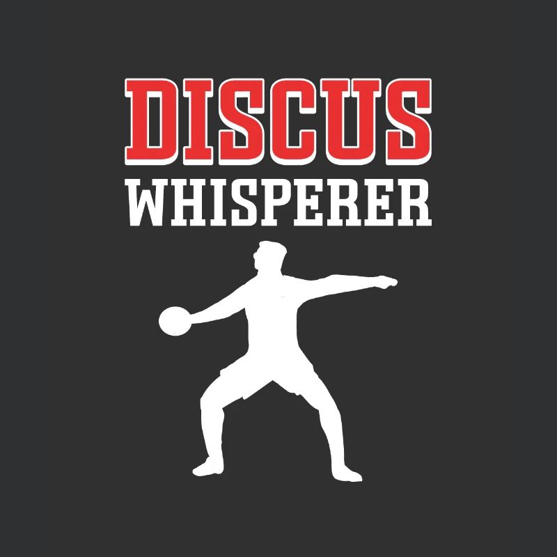 Diskusflüsterer. Diskus-werfer. Diskuswerfen