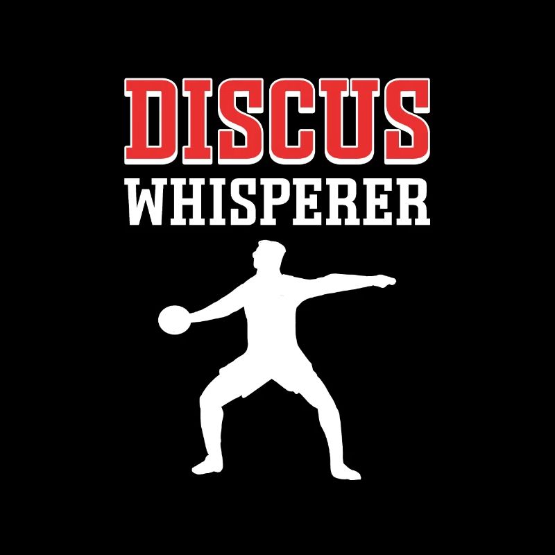 Discus whisperer. Discus thrower. Discus throwing