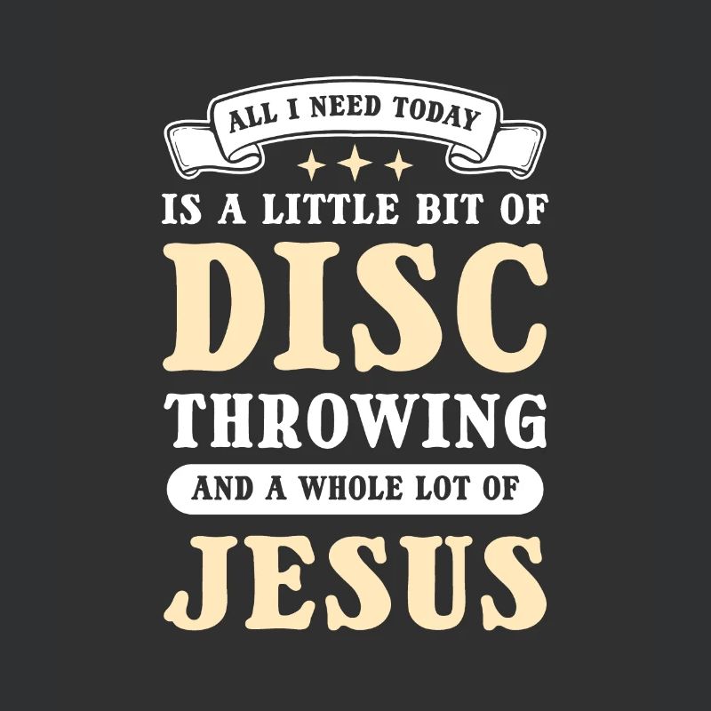Jesus Und Das Diskuswerfen. Diskuswerfer