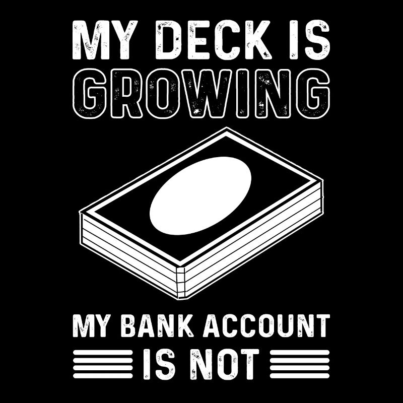 Carte Mon deck grandit Mon compte bancaire n’est pas un