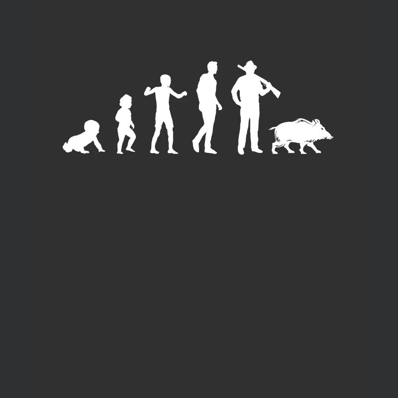 evolution jäger humor jäger mann opa geschenk