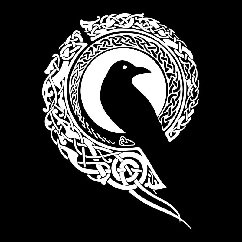 Wikinger Rabe Odin