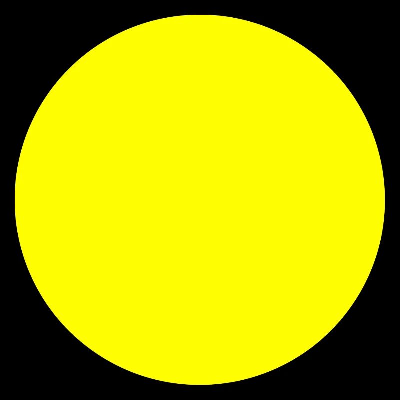 Circle yellow