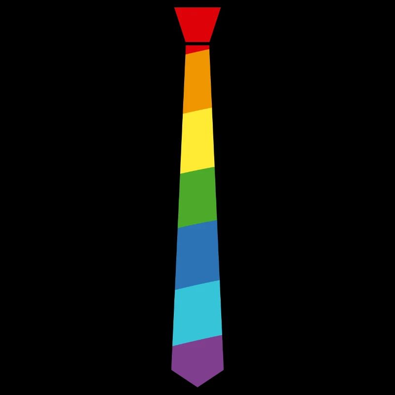 Arc-en-cravate - Drapeau - Drapeau - Gay Pride